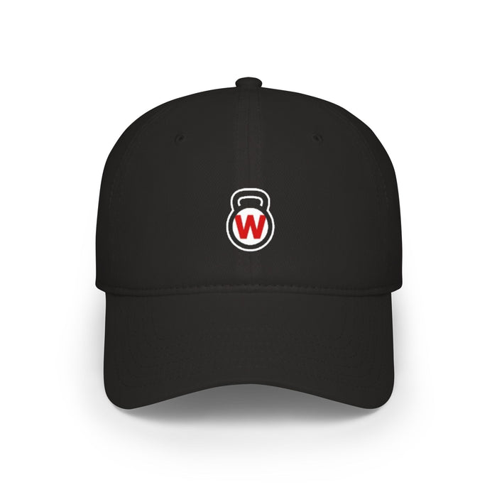 Kettlebell W Hat Cap – Low Profile Fitness Baseball Hat