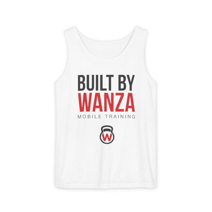 Built By Wanza Tank Top — "Built Different" Fitness Tank