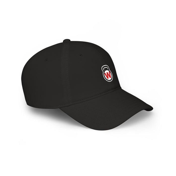 Kettlebell W Hat Cap – Low Profile Fitness Baseball Hat