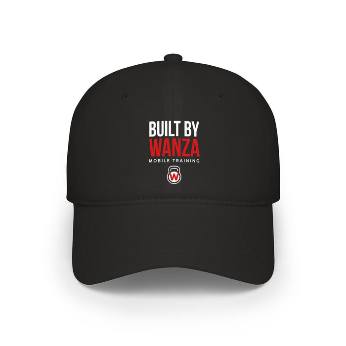 Built by Wanza Baseball Cap – Embroidered Fitness/Nobbiq Training Hat