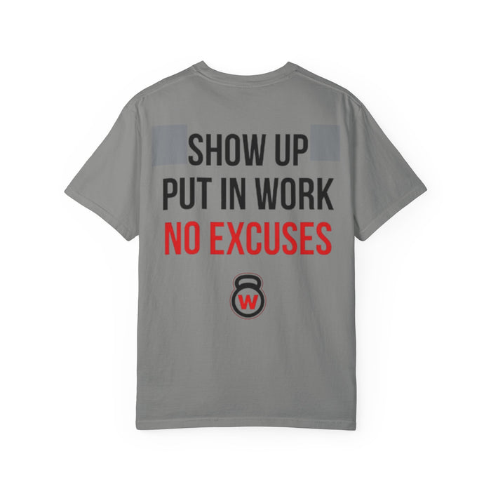 Built By Wanza Mobile Training T-shirt | Motivational Fitness Workout Tee