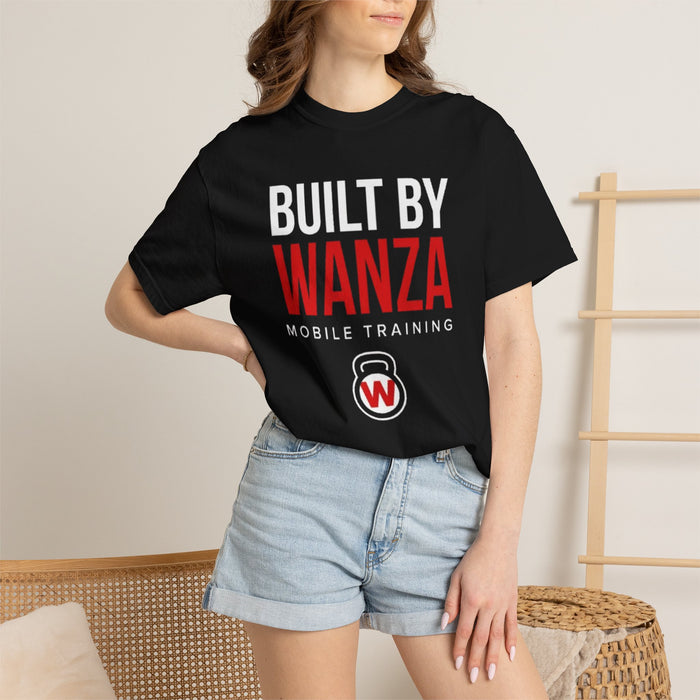 Built by Wanza T-Shirt | Discipline Consistency Results Fitness Tee
