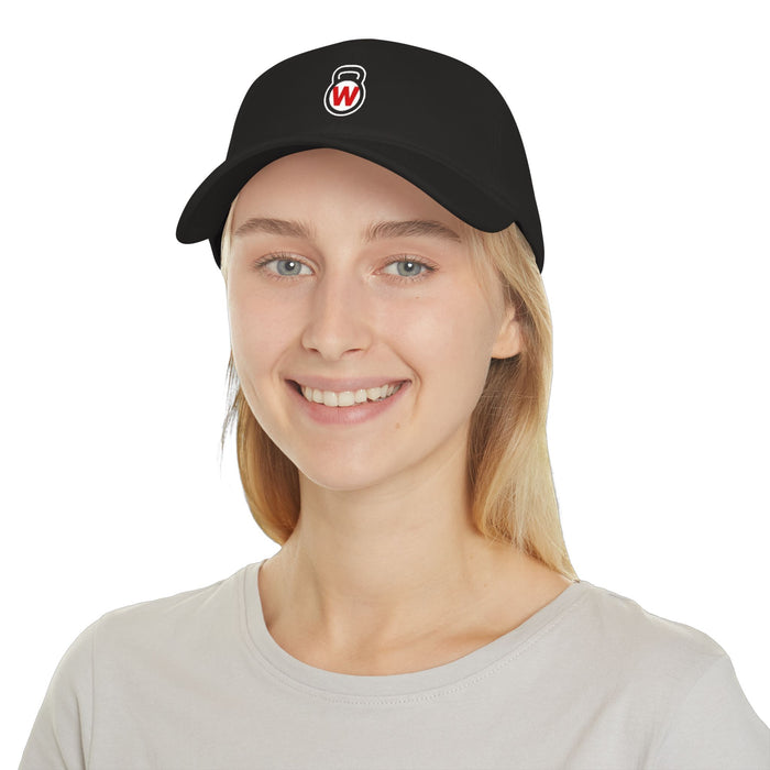 Kettlebell W Hat Cap – Low Profile Fitness Baseball Hat