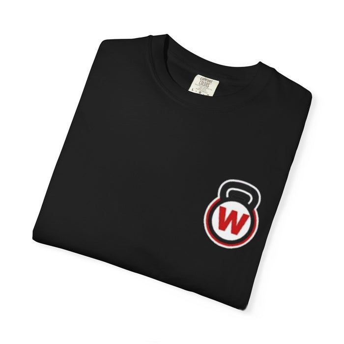 Faith Kettlebell T-Shirt — "Commit to the Lord Whatever You Do" Proverbs 16:3