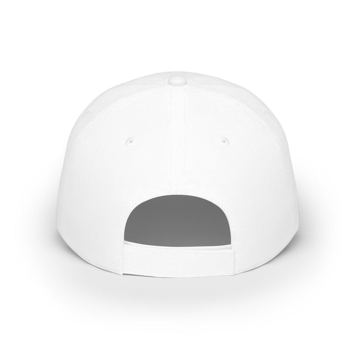 Built Different Baseball Cap — Low Profile White Dad Hat