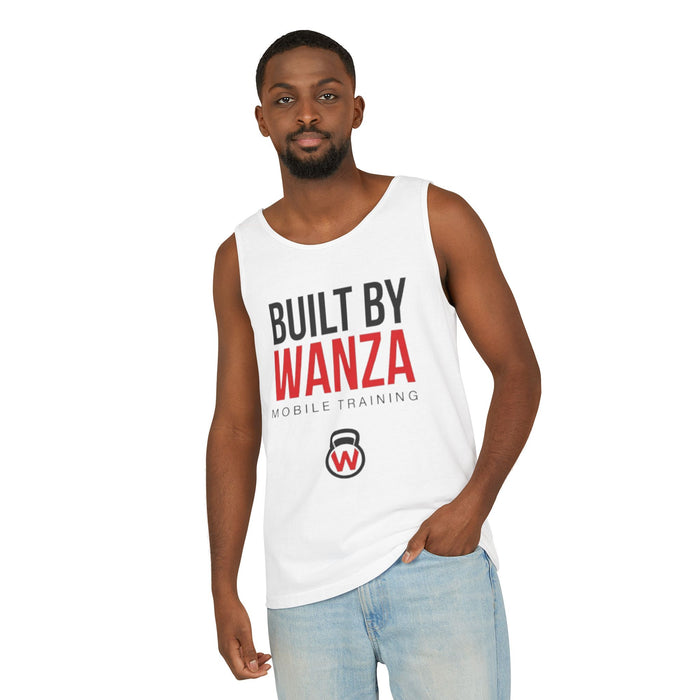 Built By Wanza Tank Top — "Built Different" Fitness Tank