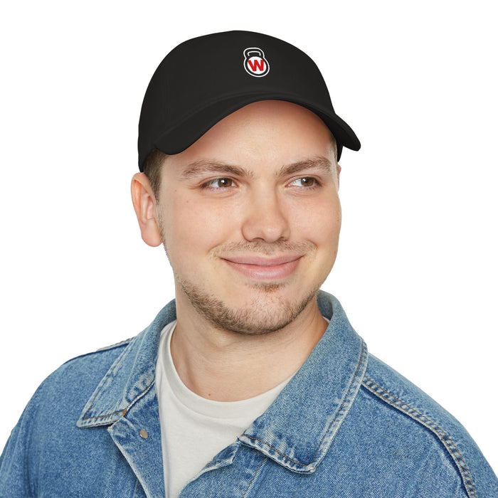 Kettlebell W Hat Cap – Low Profile Fitness Baseball Hat