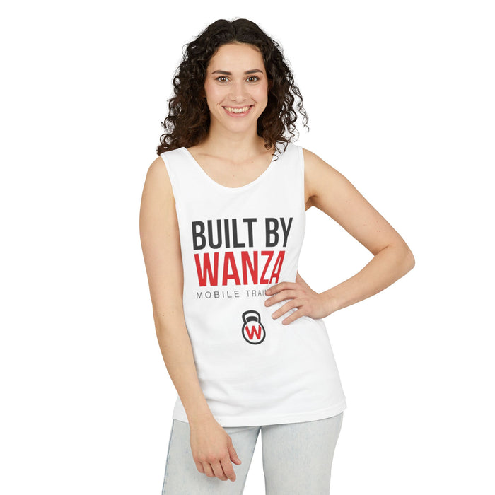 Built By Wanza Tank Top — "Built Different" Fitness Tank